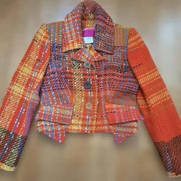 CHRISTIAN LACROIX 트위드 자켓 34