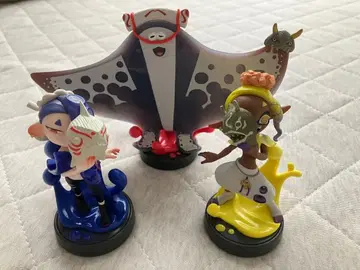 amiibo 스리미 연합 만타로/우츠호/후우카 스프라툰