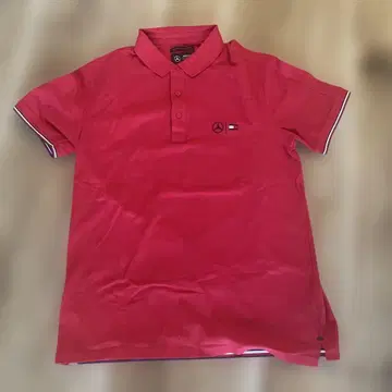 새상품 TOMMY HILFIGER 메르세데스 벤츠 컬렉션 피케 셔츠