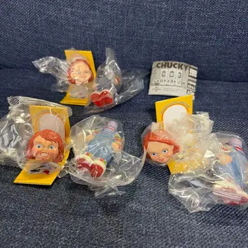 처키 레트로풍 소프트 비닐 전 3종 세트