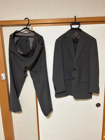 수트 컴퍼니 투 팬츠 수트 AB8 브라운