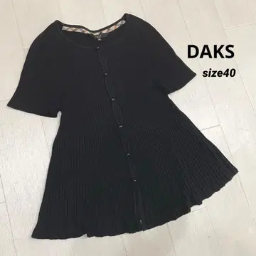 DAKS 닥스 반팔 티셔츠 리브 니트 가디건 상의 봄/여름