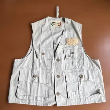 WORLD FAMOUS 낚시용 조끼 70s vintage
