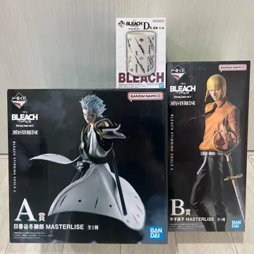 제일복권 BLEACH 천년혈전편 히츠가야 토시로 히라코 신지 피규어&찻잔