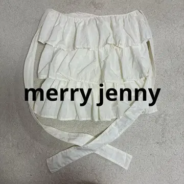 merry jenny 프릴 토트백 frilly tote bag 리본