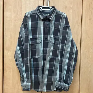 HEAVY CHECK TWILL OVER SIZED CPO/체크 셔츠