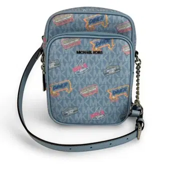 MICHAELKORS 숄더백 블루 MK 시그니처 여성용