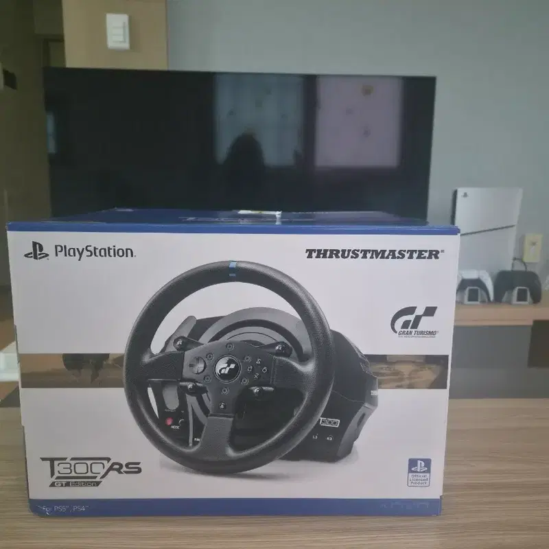 THRUSTMASTER T300RS GT 에디션 휠 PlayStation