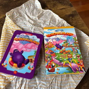 해외 McDonaldland 맥도날드랜드 컬렉터 틴 Grimace