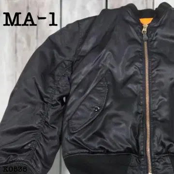 ALPHA INDUSTRIES MA-1 자켓 블랙 K0535