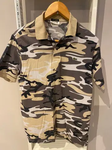 LACOSTE EXCLUSIVE EDITION 카모플라주 패턴 피케 셔츠