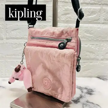 [kipling] 키플링 숄더백 지갑 사코슈 핑크