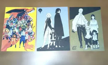 NARUTO전 엽서 3장 세트 미래 세트