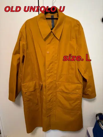 유니클로 U 블록테크 코트 size.L
