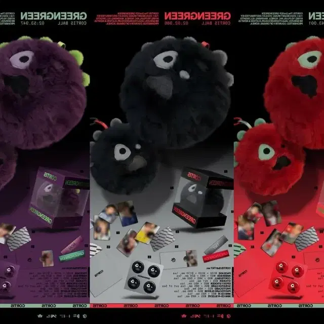 코르티스 볼 포카 포토카드 REDRED TNT CORTIS BALL