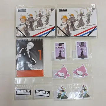 BLEACH EX. 굿즈 포함 티켓 특전 일력 달력 스티커