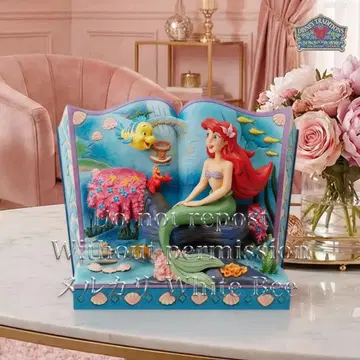리틀 머메이드 스토리북 피규어 디즈니 트래디션