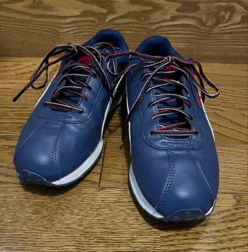 컨디션 최상! Puma 스니커즈 네이비 레드 23.5cm