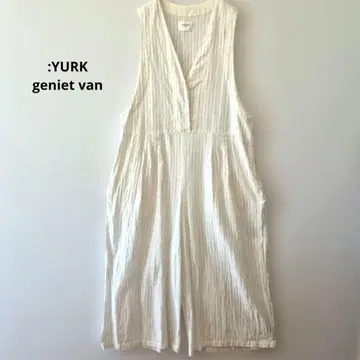 :YURK geniet van 린넨 코튼 살로펫 팬츠 SIZE F