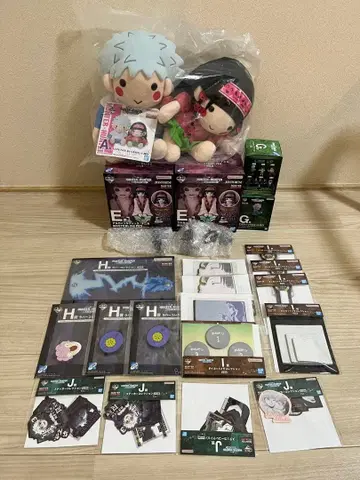 제일복권 HUNTER x HUNTER 조르딕가 굿즈 세트