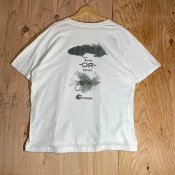 컬럼비아 플라이 낚시 낚시 T셔츠 SINK OR SWIM