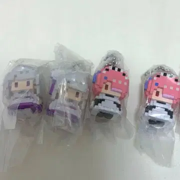 리제로 도트 피규어 참 가챠가챠 스바루 에밀리아 라무