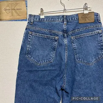 90s/USA제 캘빈클라인 테이퍼드 데님 팬츠