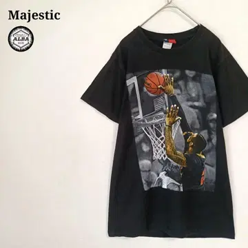[레어] T셔츠 NBA 르브론 제임스 빈티지 90s 블랙 S
