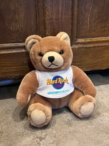 vintage 봉제 인형 Hard Rock Cafe 테디베어
