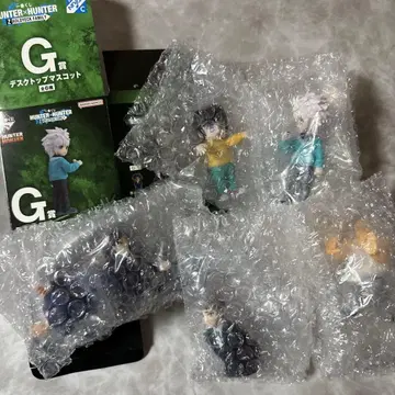 헌터헌터 제일복권 G상 데스크탑 마스코트 5종