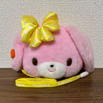 산리오 하모니랜드 본본리본 봉제 인형 미니백 패스 케이스