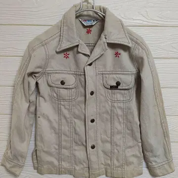 레어 70s USA제 LeeSet Lee 빈티지 자켓 자수 M