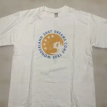 DREAMSCOMETRUE 2007 나고야돔 프린트 T셔츠 새상품급