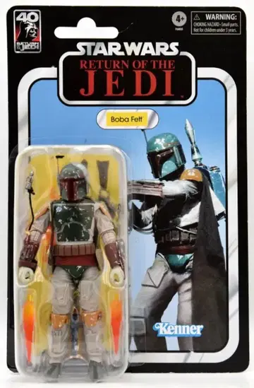 HASBRO 더 블랙 / 40 리턴 오브 더 제다이 보바 펫 6인치