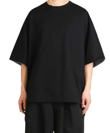 is-ness / REVERSIBLE BALLOON BORDER T