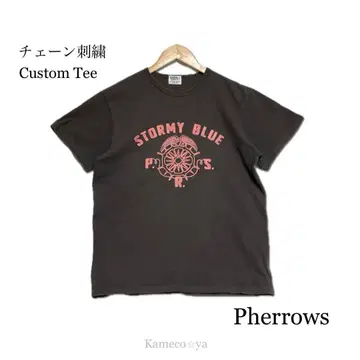 페로우즈 체인 자수 커스텀 Tee M 사이즈