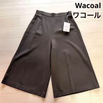 택 포함 새상품 Wacoal 와코루 팬츠 와이드 발목 기장 반바지