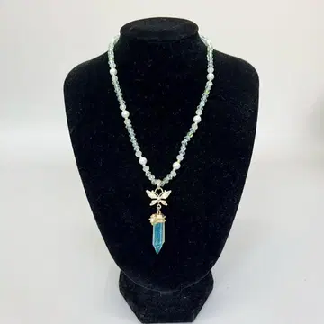 ANNA SUI 안나수이 요정의 숲 목걸이 나비와 크리스탈 모티브