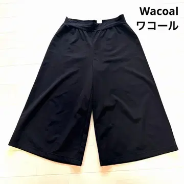 컨디션 최상 Wacoal 와코루 팬츠 와이드 발목 기장 반바지