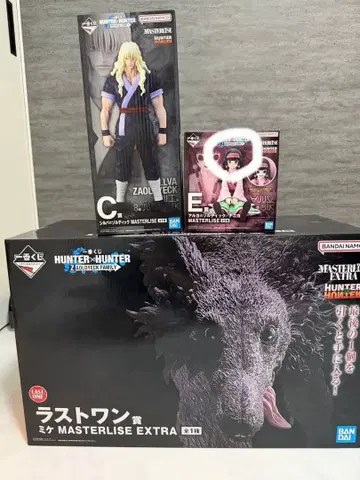 HUNTER x HUNTER 미케, 아르카, 실바 피규어
