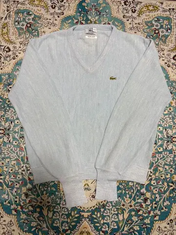 LACOSTE 70~80s Made in USA 니트 스웨터