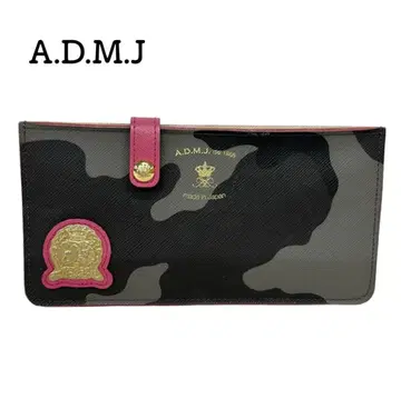 A.D.M.J. 에이디엠제이 슬림 카모플라주 장지갑