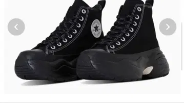 CONVERSE 올스타 블랙 통굽 스니커즈