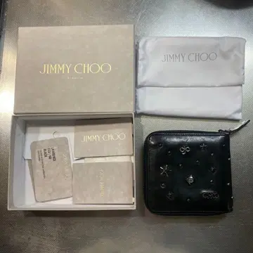 JIMMY CHOO 이단 접이식 지갑