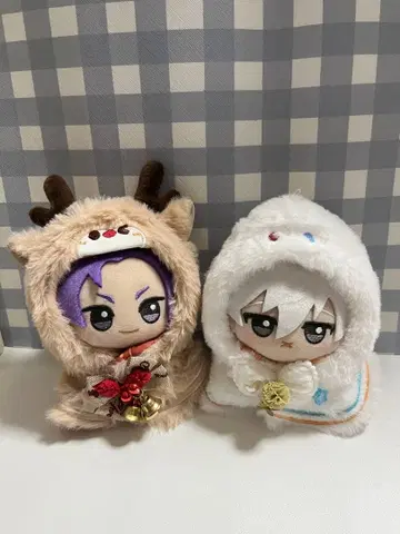 10cm 인형 옷 크리스마스 시리즈 판초