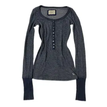 Abercrombie 아바크롬비 뉴욕 네이비 긴팔 얇은 니트 M