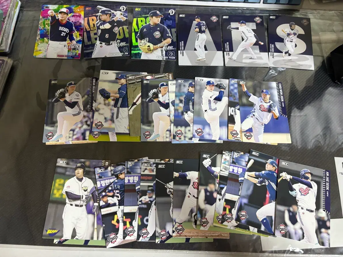 박철순 홀로 페러렐 포함 두산 베어스 선수 카드 2026 kbo scc