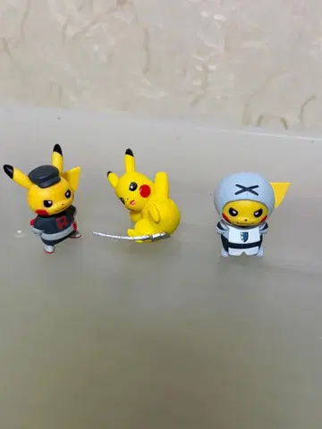 피카츄 피규어 3개 세트
