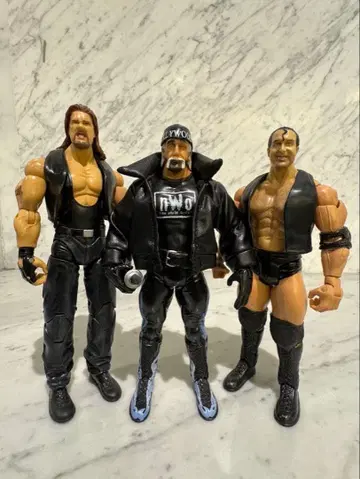 WWE NWO 헐크 호건 내쉬 홀 피규어