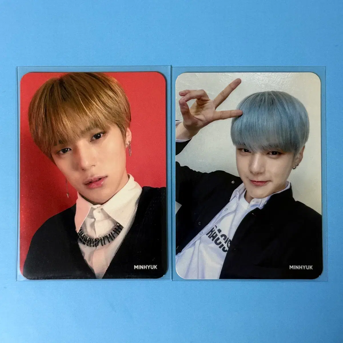 Monsta X monstax Minhyuk NFL poca set unreleased photocard album